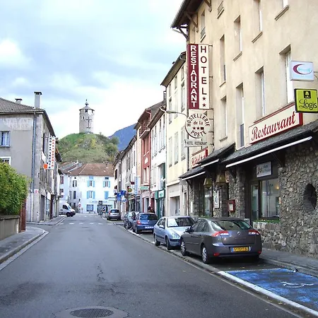 酒店 Logis Restaurant De La Poste 阿列日河畔的塔拉斯孔
