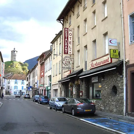 酒店 Logis Restaurant De La Poste 阿列日河畔的塔拉斯孔